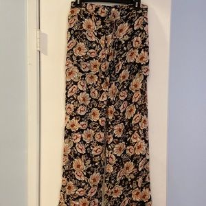 SOLD NWT Nasty Gal Flowy Floral Pants